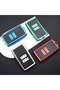 Renault Compatible Clio, Megane, E-Tech, Austral, Koleos, Kadjar, Captur, Rafale, Boreal Leather Look Tpu Key Case Cover (Green) - 4