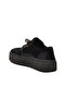 Black Nubuck Women's Sneaker 25K475 Z - 2