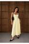 Square Neck Maxi Dress Suitable for Casual and Formal Occasions - 6