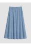 Texx Store Quality High Waist A-Line Jean Skirt - 5