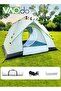 3-4 Person Camping Sun Protection Tent with Carrying Bag, Automatic Tents for Camping Waterproof Fam