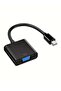 محول Mini DisplayPort إلى VGA (أسود)، محول ذكر Mini DP (متوافق مع Thunderbolt) إلى أنثى VGA لأجهزة Surface Pro وMacBook وThinkPad والكمبيوتر الشخصي
