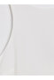 Lcw Vision White Crew Neck Embroidered A-Line Mini Dress - 6