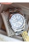 Functions Active, Day-Date Steel Band in Stylish Box, White Dial, Men's Wristwatch with Calendar + Chain Bracelet - 4
