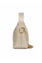 Gold Sparkle Women's Hand and Shoulder Bag 10X21 - 2