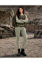 | Women's Military Tactical Underwear Bottom and Top Comfortable Thermal Cotton Set Camping Set (Nano Green) - 2