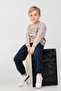 Boy's Printed Yellow Long Sleeve Tracksuit Set Us2608-C-V2 - 2