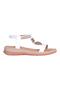 Alens A17 White Women's Flat Sandals Shoes - 2
