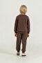 Boy's Embroidered Green Long Sleeve Tracksuit Set Us2610-C-V2 - 3