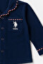 Baby Boy Navy Blue Shirt Pajama Set Usb3198-C-V1 - 2