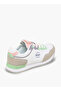 Girls Lace-Up Ankle Sneakers - 6