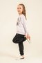 Girl's Embroidered Purple Long Sleeve Tracksuit Set Us2713-C-V1 - 6