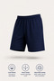 Cotton Men's Pajama Shorts Thin Combed Cotton Black with Pockets Comfortable Fit Anti-Sweat Fabric Lycra Home Shorts - 7