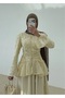 Lace Detailed Hijab Special Design Slim Fit Shirt Blouse - 2