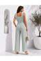 Ayrobin Fabric Jumpsuit 582156 Water Green - 3