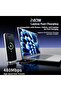 Foldable Phone Docking Stand with 240W High Speed Transmission Type C Fast Charging Cable 1.2M - Black - 5