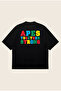 Bape X Apes Together Strong Printed Oversize Boxy Cut Unisex 100% Cotton Printed Tshirt |   Streetwear - 2