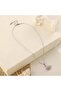 Swan Stone Model Stainless Steel Necklace - 3