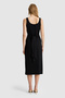 Women's Black Knitted Dress 50323562-Vr046 - 5