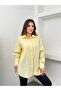 Women's Hidden Button Oversize Long Shirt - 2