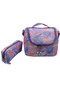 507 Waterproof Fabric Girls' Primary School Bag Patterned 3-Piece Set School Bag Lilac - 7