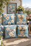 Gorgeous Cats Patterned 4-Piece Throw Pillow Cover Set