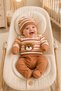 Cotton Teddy Bear Punch Side Snap Seasonal 5-Piece Newborn Baby Boy Hospital Discharge Bodysuit Set - 3