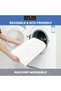 100% Waterproof Mattress Sheet Pad for Adults & Kids Incontinence & Bedwetting, Washable Protector with Tuck-In Flaps, 4 Layers Absorbent Mat Holds up to 8 Cups - 4