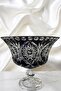 Mose Art Crystal Stand Large Footed Fruit Bowl Mouth Diameter 27 cm Height 24 cm - 3