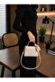 Sely Small Size Covered Scarf Detailed Shoulder and Hand Bag (the Scarf May Vary in Appearance.) - 3