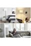 Simple Design LED Floor Lamp with Foot Switch, Metal Light Pole, Stable Base (Without Bulb) - 4