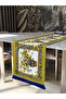 Floral Modern Decorative Printed Fringed Runner 1 Piece 40X140Cm (Skscr-74)