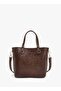 Textured Tote Bag With Adjustable Strap - 5