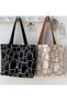 Girls' Cute Shopping Bag in Japanese and Korean style, Women's Large-capacity Shoulder Bag Side Bag Carry Bag - 4
