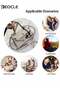 Women Crossbody Bags Retro Style Women's Classic Leather Handbags Purses with Metal Buckle Decoration for Vacation Travel and Work - 6