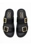 Women's Double Buckle Daily Slippers
