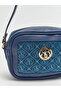 Ozmarka New Season Blue Zippered Women's Shoulder Bag - 7