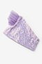 Lilac Sequined One-Shoulder Sleeve Tulle Detailed Girls' Crop Blouse - Bianca - 4