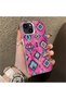 iPhone 13 Mini Compatible Hard Acrylic Back Silicone Edge Lens Protection Case - 2
