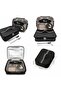 304 Stainless Steel Lunch Box 2400 ml Thermal Carrying Bag 5 Compartments Leakproof Food Container Including Fork and Spoon Black - 7