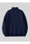 Men's Zippered Standing Collar Printed Triple Advantage Comfortable Cut Sweatshirt - 7