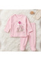 Newborn Baby Set with Balloon Elephant Booties - 3