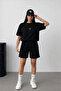 Men's Oversize 100% Cotton Casual Shorts Set Modern Style - 2
