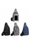 Men's Sling Bag Crossbody Chest Bag, Water Resistant Shoulder Bag with Adjustable Strap, Lightweight Travel Bag - 7