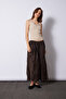 Lace-Detail Tricot Top Beige - 2