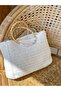 Hand Knitted Women's Bag – Casual and Stylish Design - 3