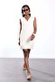 Natural Melia 100% Linen Lino Dress - 2
