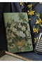Van Gogh Pink Rose Vase Anti-Scratch Hard Gilded Cover, Artistic A5 / 224 Pages / 90 Grams Lined Notebook with Velvety Textured Cover Design - 3