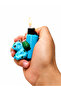 Figured Lighter Keychain Lighter Case Character Design Decorative Accessory Blue - 3