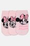 Kids Girl 3 Pair Mickey And Friends Socks, Pink